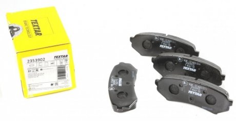 Комплект тормозных колодок, дисковый тормоз TEXTAR 2353902 (фото 1)