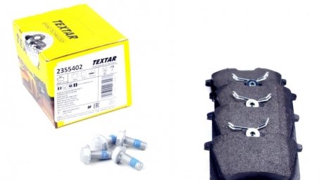 Комплект тормозных колодок, дисковый тормоз TEXTAR 2355402 (фото 1)