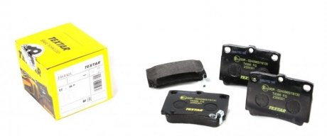 Комплект тормозных колодок, дисковый тормоз TEXTAR 2359301 (фото 1)