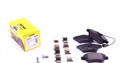 Комплект тормозных колодок, дисковый тормоз TEXTAR 2370502 (фото 1)