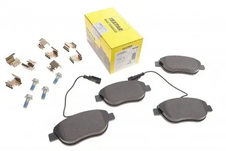 Комплект гальмівних колодок, дискове гальмо TEXTAR 2370901