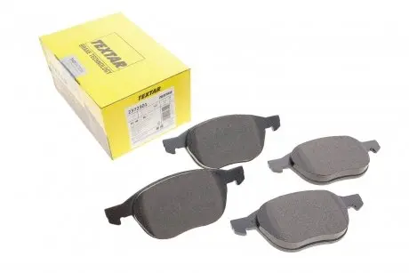 Комплект тормозных колодок, дисковый тормоз TEXTAR 2372301