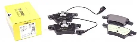 Комплект тормозных колодок, дисковый тормоз TEXTAR 2374901
