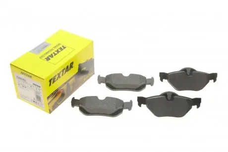 Комплект тормозных колодок, дисковый тормоз TEXTAR 2392701