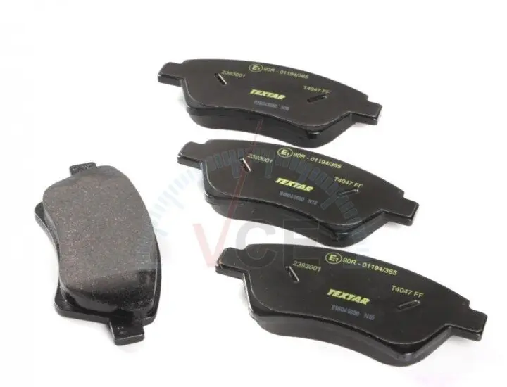 Комплект тормозных колодок, дисковый тормоз TEXTAR 2393001 (фото 1)