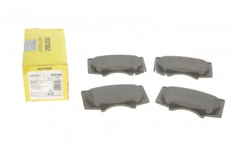 Комплект тормозных колодок, дисковый тормоз TEXTAR 2402401