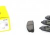 Комплект тормозных колодок, дисковый тормоз TEXTAR 2404501 (фото 1)