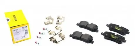 Комплект тормозных колодок, дисковый тормоз TEXTAR 2419201