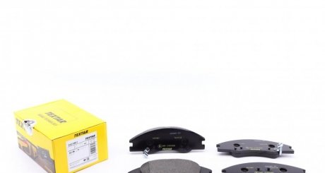 Комплект тормозных колодок, дисковый тормоз TEXTAR 2421801 (фото 1)