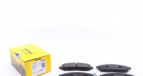 Комплект гальмівних колодок, дискове гальмо TEXTAR 2422701