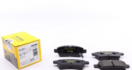 Комплект тормозных колодок, дисковый тормоз TEXTAR 2424001 (фото 1)