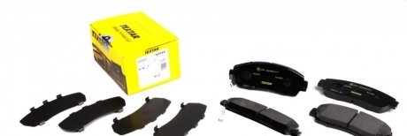 Комплект тормозных колодок, дисковый тормоз TEXTAR 2434201 (фото 1)