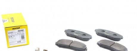 Комплект тормозных колодок, дисковый тормоз TEXTAR 2434601 (фото 1)