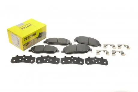 Комплект гальмівних колодок, дискове гальмо TEXTAR 2435101