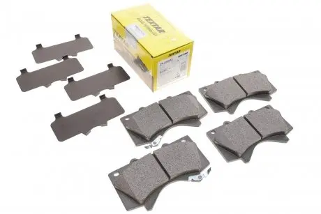 Комплект тормозных колодок, дисковый тормоз TEXTAR 2438601