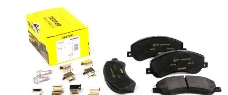 Комплект тормозных колодок, дисковый тормоз TEXTAR 2448404