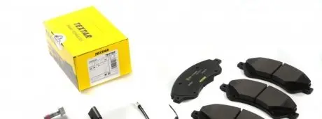 Комплект тормозных колодок, дисковый тормоз TEXTAR 2448501