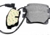 Комплект тормозных колодок, дисковый тормоз TEXTAR 2448601 (фото 3)