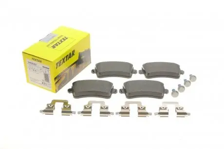 Комплект гальмівних колодок, дискове гальмо TEXTAR 2460602