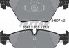 Комплект гальмівних колодок, дискове гальмо TEXTAR 2469701 (фото 7)
