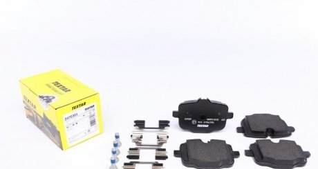 Комплект тормозных колодок, дисковый тормоз TEXTAR 2470301 (фото 1)