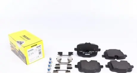 Комплект тормозных колодок, дисковый тормоз TEXTAR 2470301