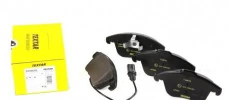 Комплект тормозных колодок, дисковый тормоз TEXTAR 2470601