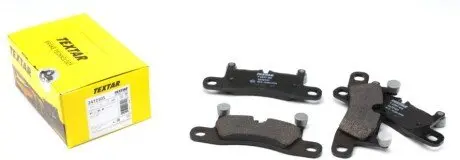 Комплект гальмівних колодок, дискове гальмо TEXTAR 2472101