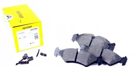 Комплект тормозных колодок, дисковый тормоз TEXTAR 2473901