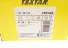 Комплект тормозных колодок, дисковый тормоз TEXTAR 2474301 (фото 9)