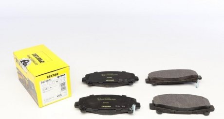 Комплект гальмівних колодок, дискове гальмо TEXTAR 2476601