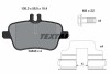 Комплект гальмівних колодок, дискове гальмо TEXTAR 2484803 (фото 1)