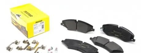 Комплект тормозных колодок, дисковый тормоз TEXTAR 2502201