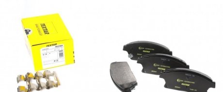 Комплект тормозных колодок, дисковый тормоз TEXTAR 2503401 (фото 1)
