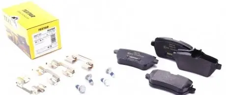 Комплект тормозных колодок, дисковый тормоз TEXTAR 2507103