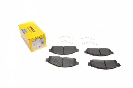 Комплект тормозных колодок, дисковый тормоз TEXTAR 2508703