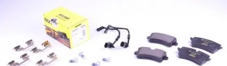 Комплект тормозных колодок, дисковый тормоз TEXTAR 2521403