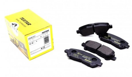Комплект тормозных колодок, дисковый тормоз TEXTAR 2548101 (фото 1)