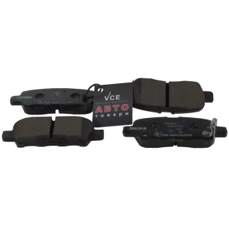 Комплект тормозных колодок, дисковый тормоз TEXTAR 2577801