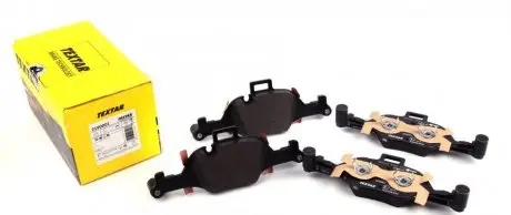 Комплект тормозных колодок, дисковый тормоз TEXTAR 2590001