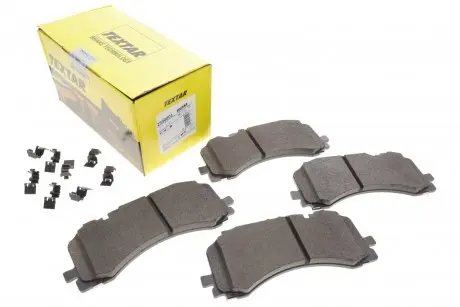 Колодки гальмівні (передні) audi a6/a7/a8/q7/q8/vw touareg 16- (akebono) q+ TEXTAR 2590801
