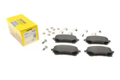 Комплект тормозных колодок, дисковый тормоз TEXTAR 2614901