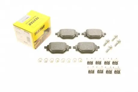 Комплект тормозных колодок, дисковый тормоз TEXTAR 2619501