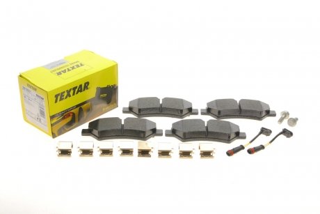 Комплект гальмівних колодок, дискове гальмо TEXTAR 2919001 (фото 1)
