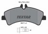 Комплект тормозных колодок, дисковый тормоз TEXTAR 2921702 (фото 2)