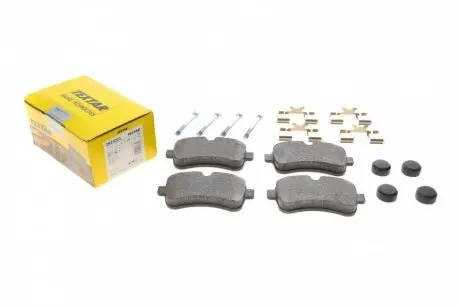 Комплект тормозных колодок, дисковый тормоз TEXTAR 2923201