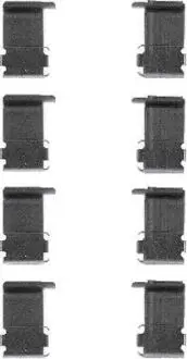 Комплектуючі, колодки дискового гальма TEXTAR 82031200