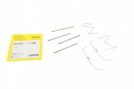 Комплектующие, колодки дискового тормоза TEXTAR 82050000