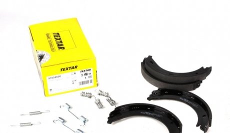 Комплект тормозных колодок, стояночная тормозная система. TEXTAR 91054600 (фото 1)
