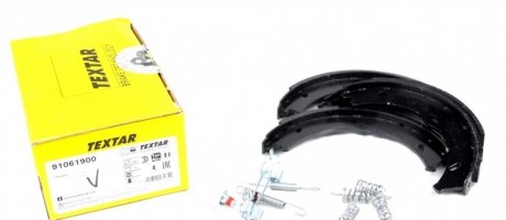 Комплект тормозных колодок, стояночная тормозная система. TEXTAR 91061900 (фото 1)